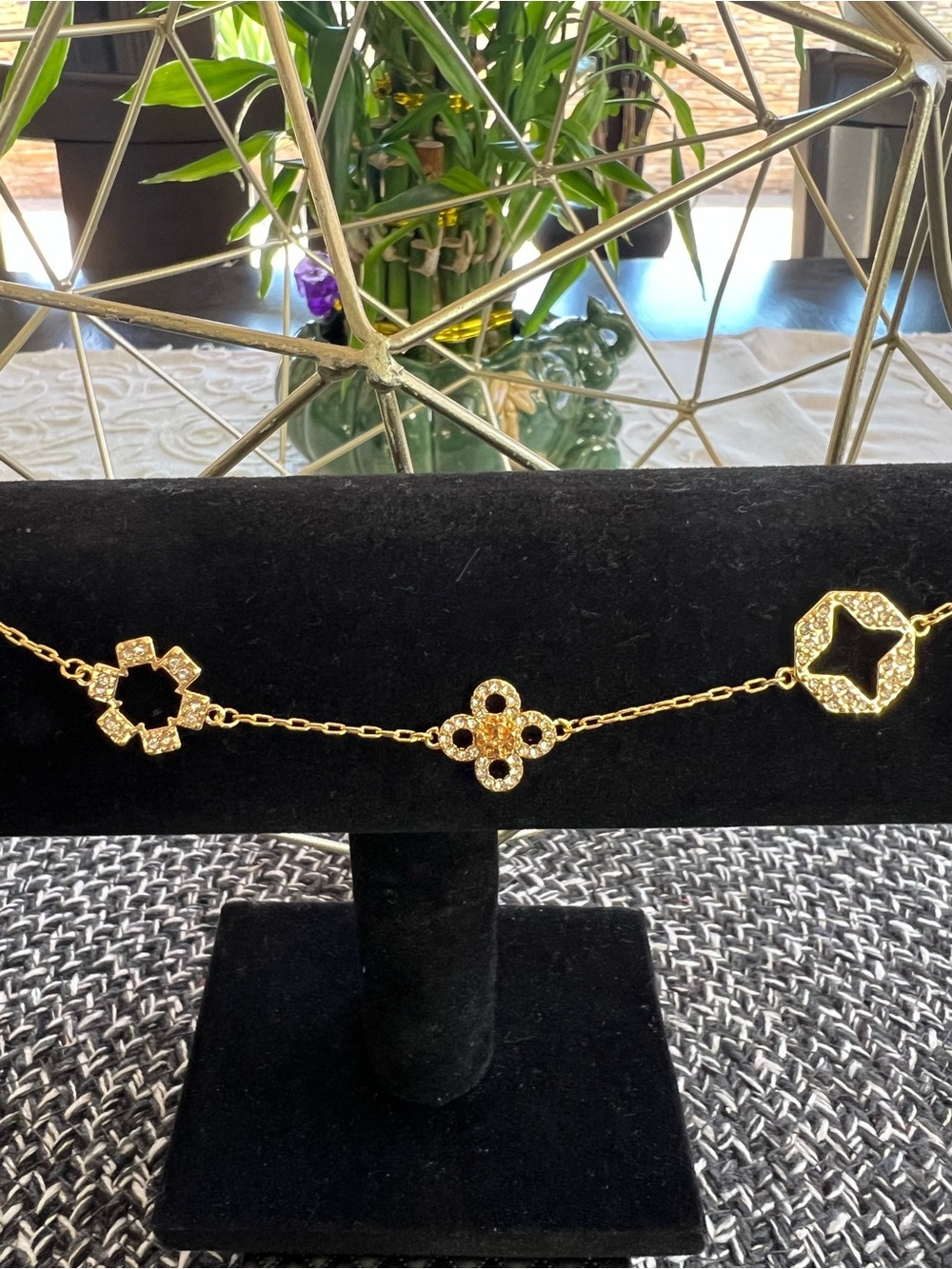 Tory Burch “Forget Me Not” Charm Bracelet